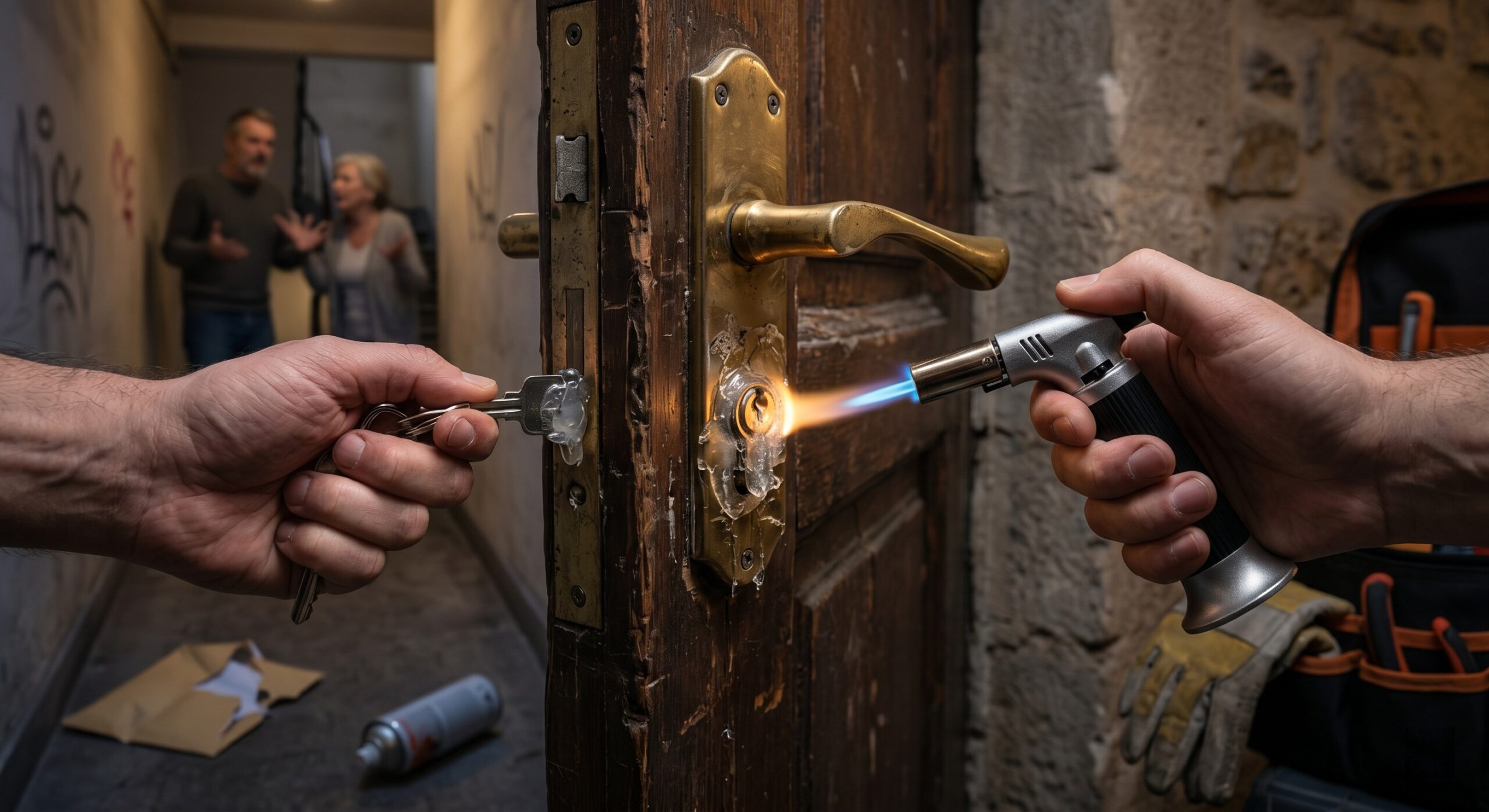 Pegamento en la cerradura: Cómo resolver actos vandálicos y disputas familiares Pegamento en la cerradura: Cómo resolver actos vandálicos y disputas familiares