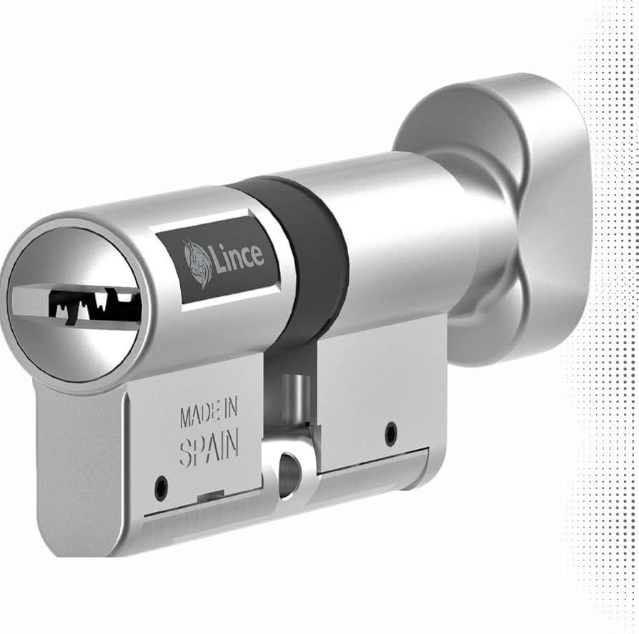 Cilindro de alta seguridad con escudo protector antibumping y antisnapping
